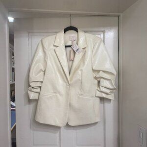 Cinq à Sept Cream Blazer